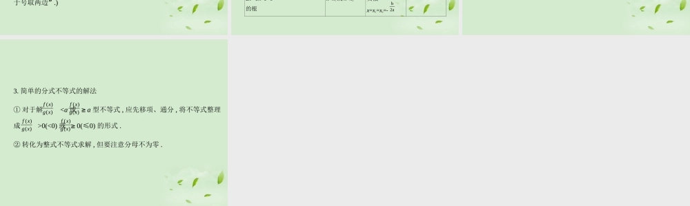 高三数学一轮复习 第六章不等式简单不等式的解法课件 文 课件