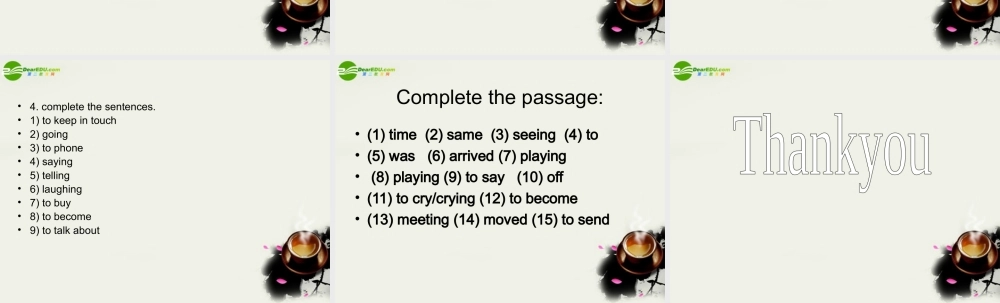 高中英语 Module3(Friendship)Grammar课件3 外研版选修6 课件