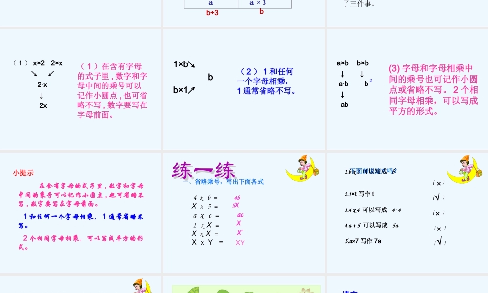 小学数学北师大2011课标版四年级用字母表示数教学设计及反思