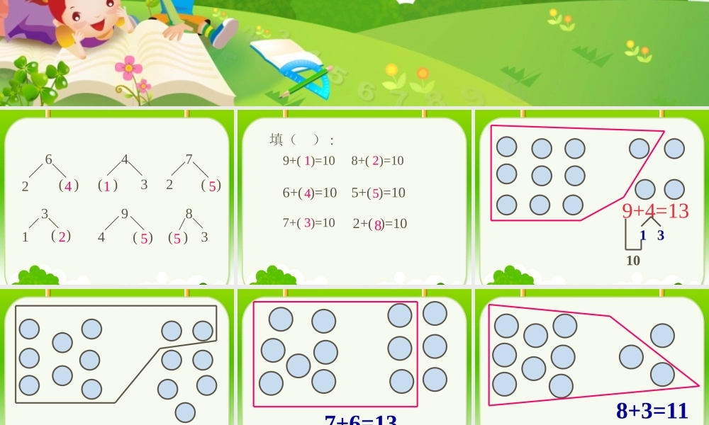 20以内的进位加法.PPT