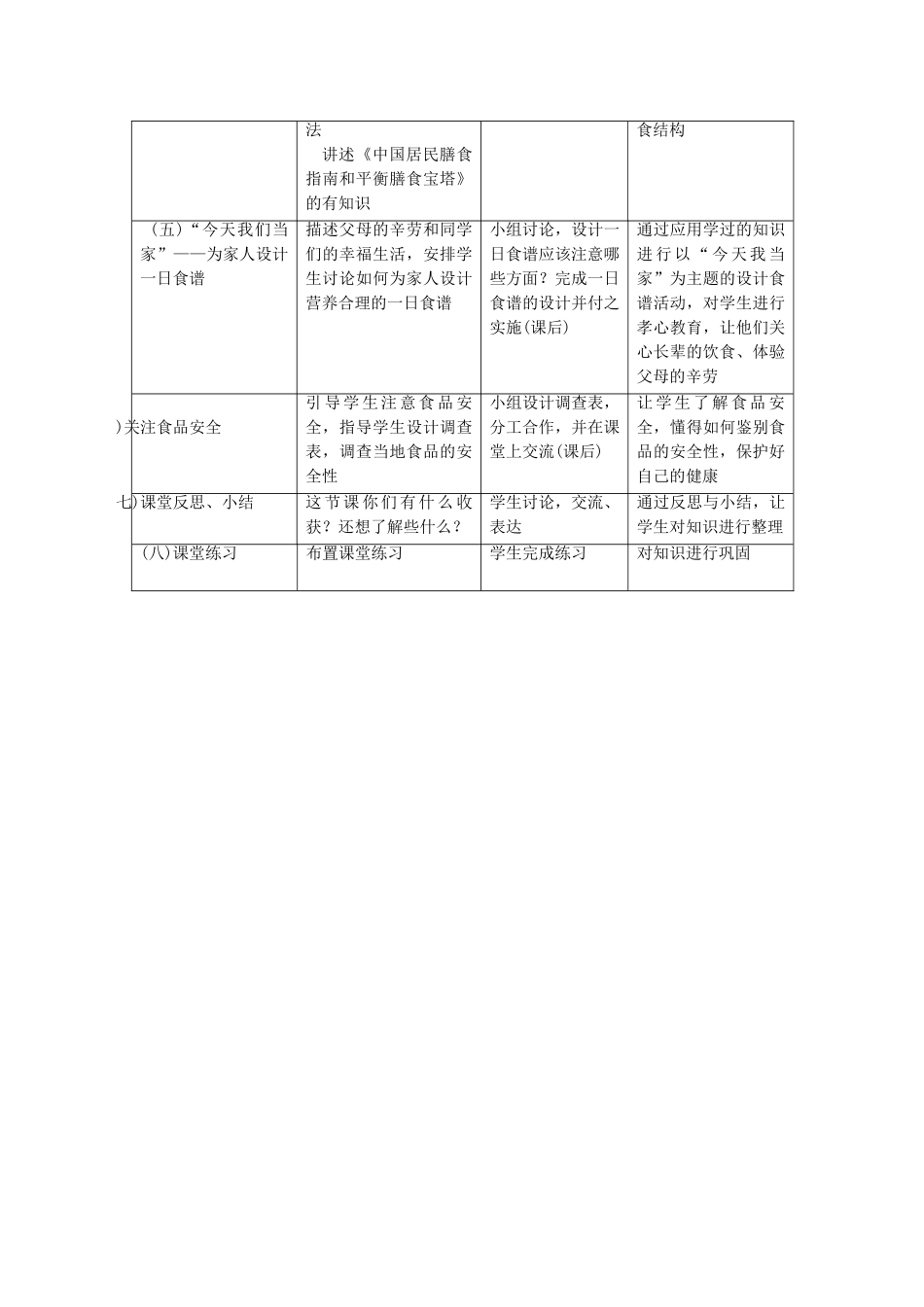 《第三节-膳食指南与食品安全》教案5_第2页