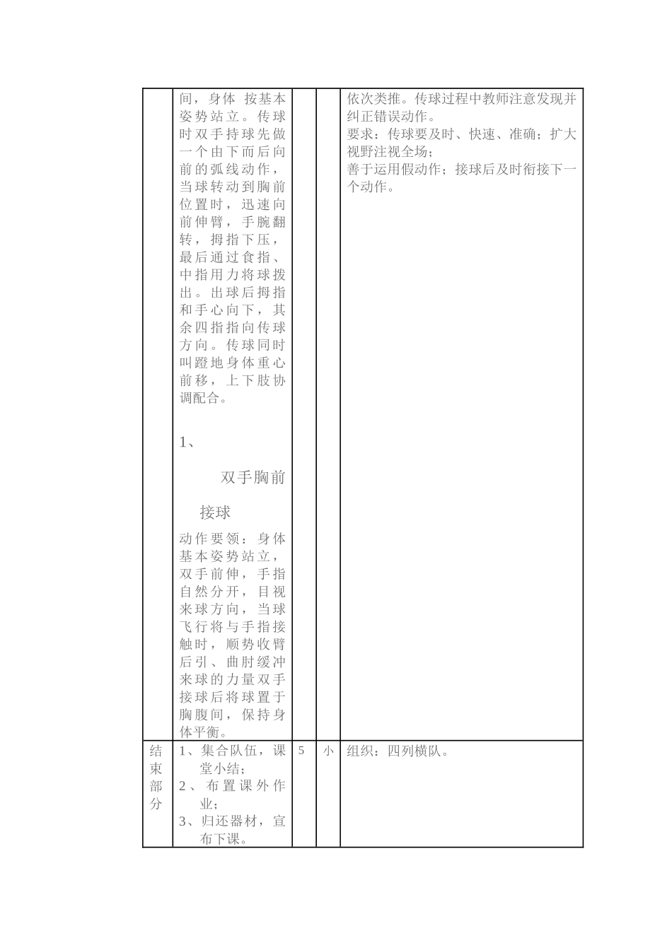 初中体育篮球课教案_第2页