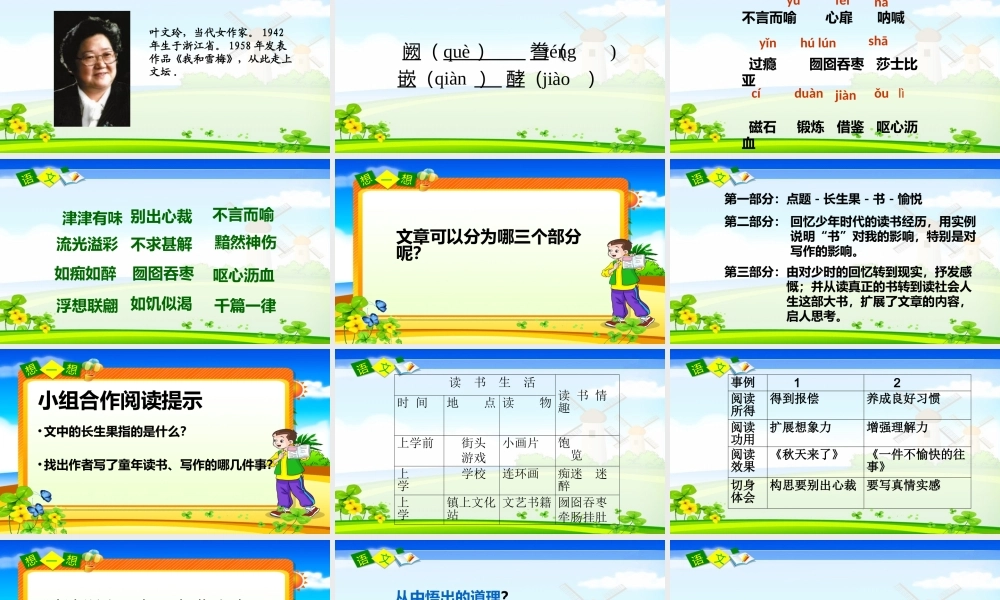 04.我的“长生果”