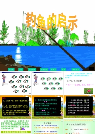 《钓鱼的启示》ppt课件8