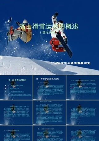 第三节冰雪运动简介