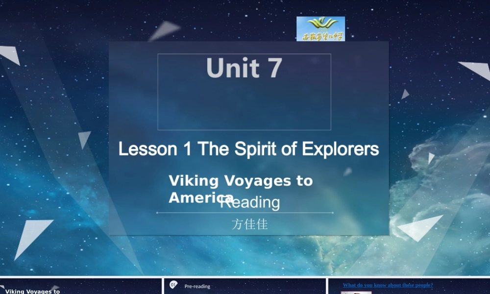 Lesson1TheSpiritofExplorers