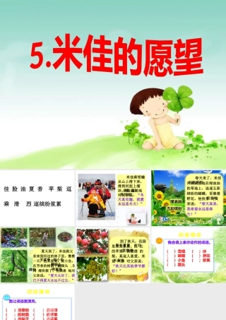 《5米佳的愿望》课件