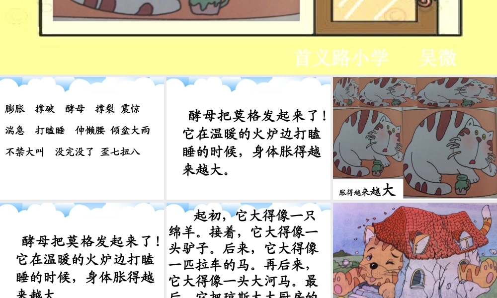 面包房里的猫(一)2课时