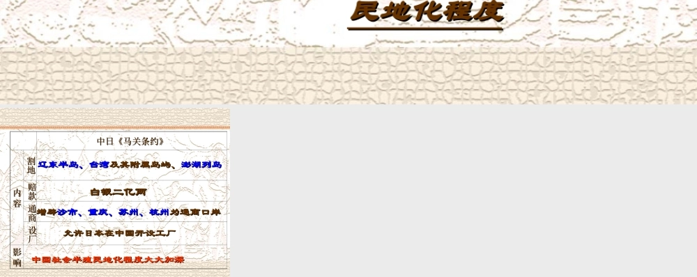 《马关条约》
