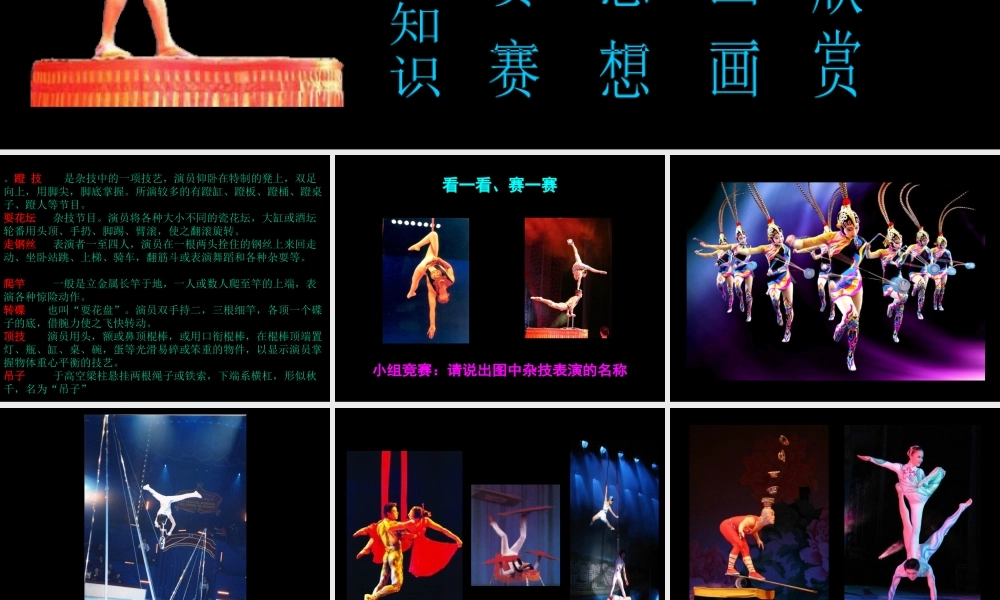 《传统杂技》课件