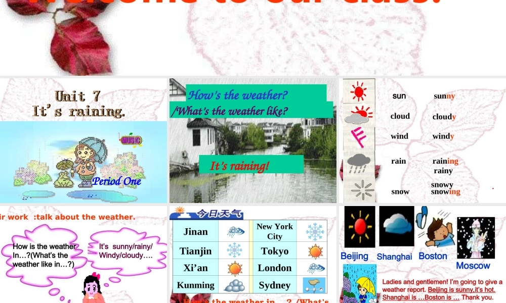 Unit7period1微课课件新目标七年级下