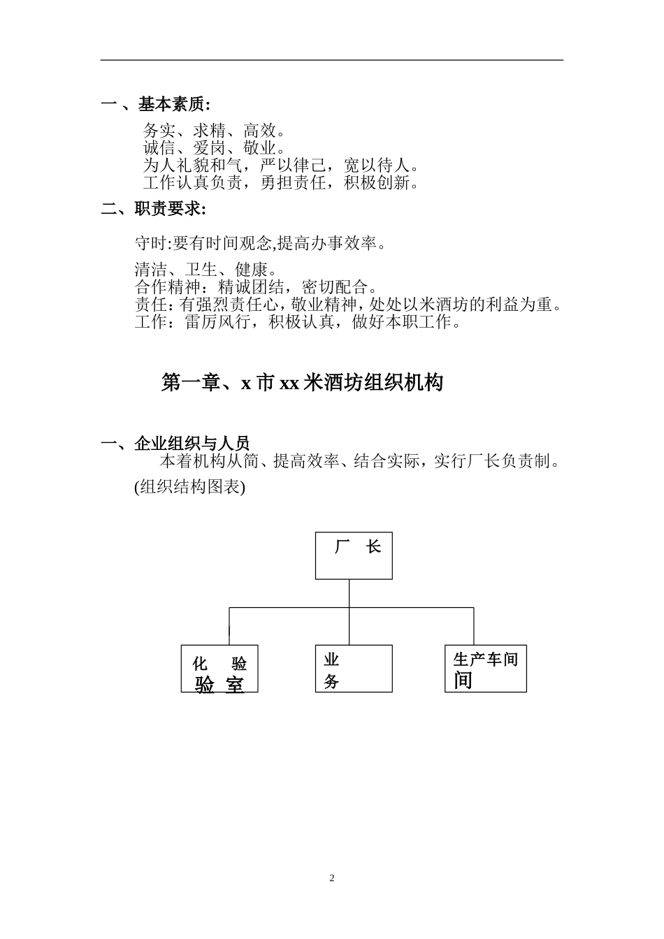 米酒坊加工厂质量管理制度汇编_第3页