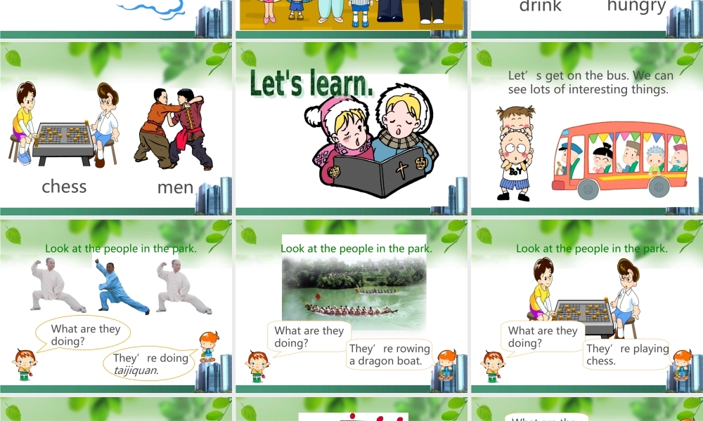 四年级Module3Unit1