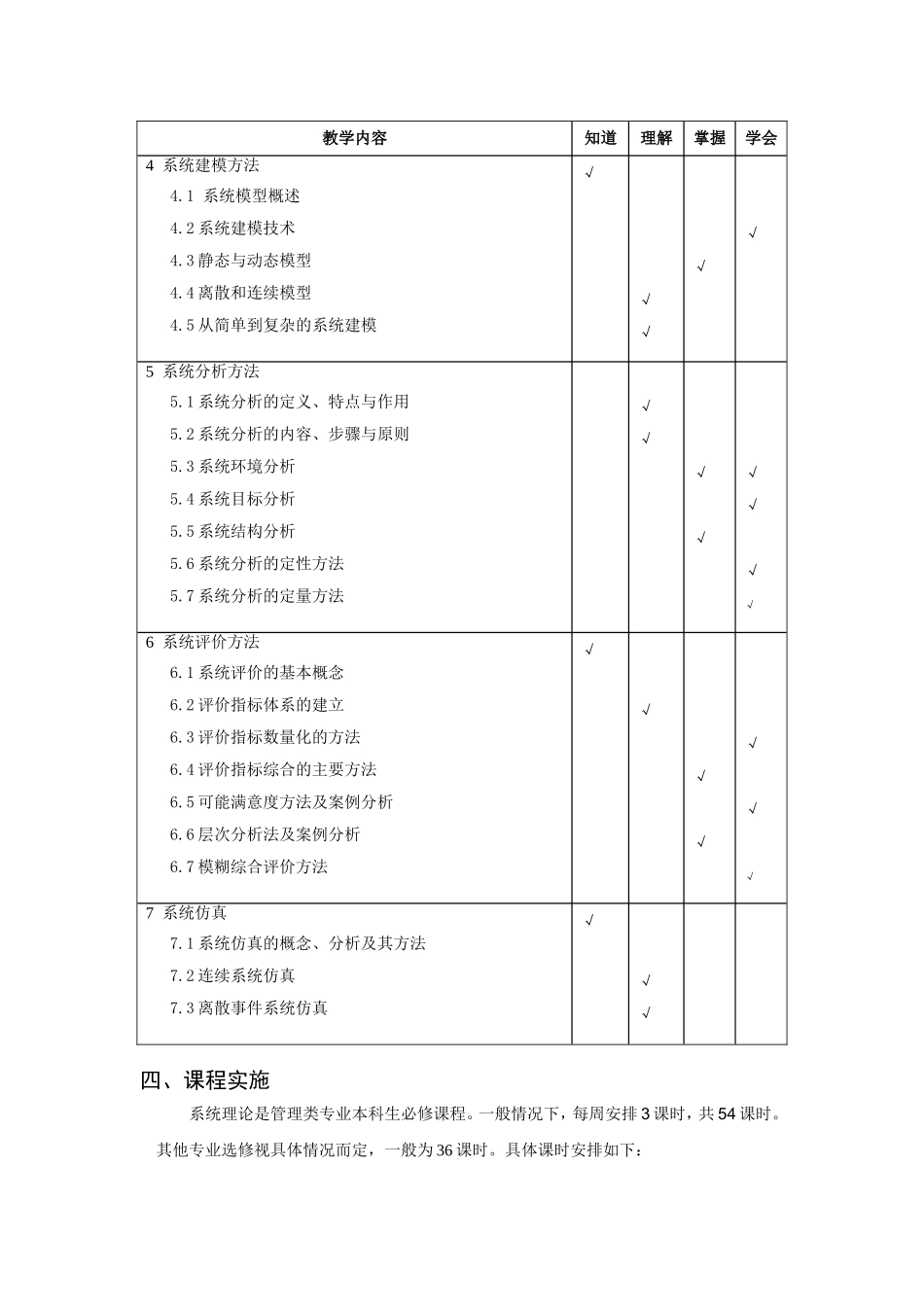 《系统理论》教学大纲_第3页