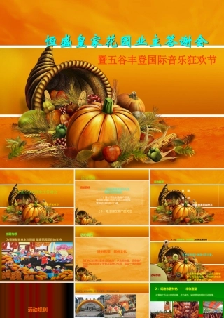 五谷丰登国际民俗文化艺术节社区活动方案