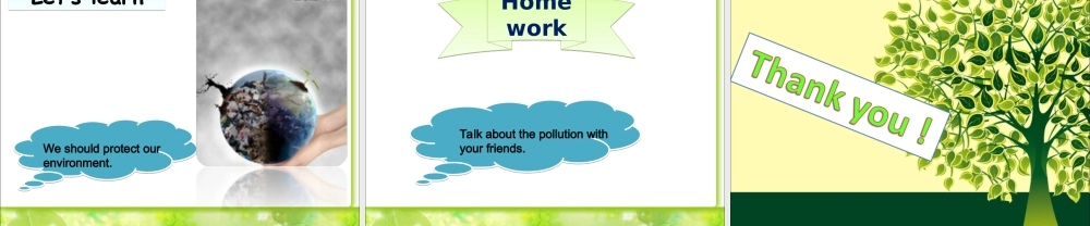 Unit-3-Care-for--the-Earth-Part-A-课件1