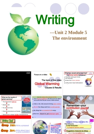 WRITINGModule5Unit2GlobalWarming