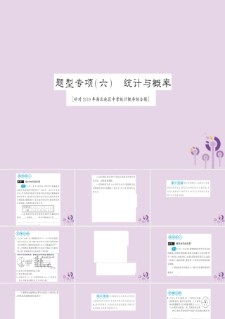 湖北省中考数学二轮复习 中档题题型专项突破(六)课件