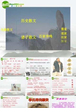 高中语文(季氏将伐颛臾)教学课件2 新人教版必修4 课件