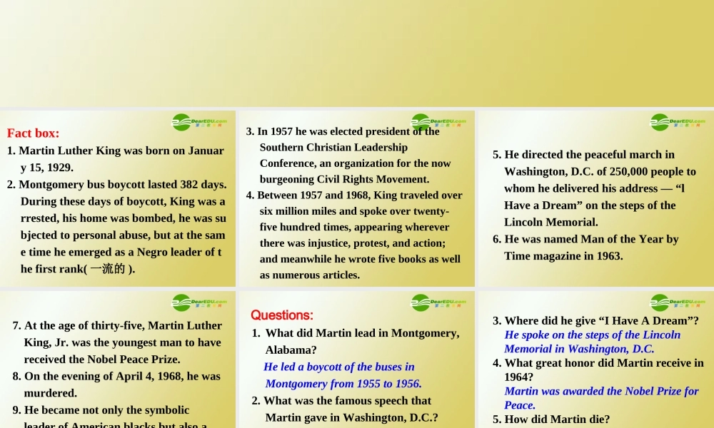 高中英语 Unit 3Fairness for all-Using language课件 新人教选修10 课件