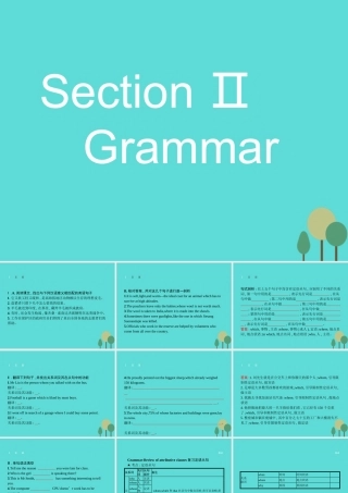 英语 Module 6 Animals in Danger 2 Grammar 课件 外研版必修5 课件