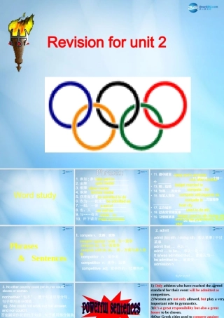 高中英语 Unit 2 word study课件 新人教版必修2 课件