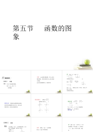 高考数学总复习 第二单元 第五节 函数的图象课件