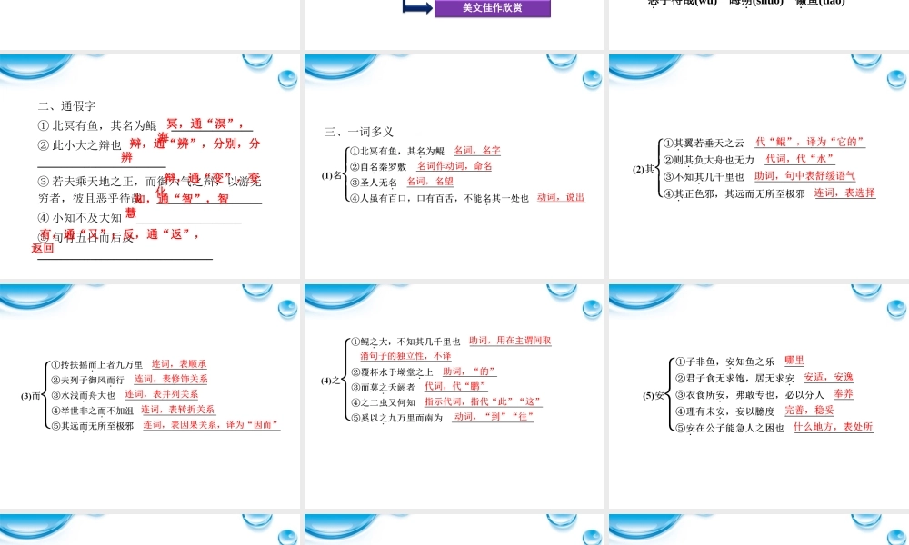高中语文 415 神游物外课件 语文版必修5 课件