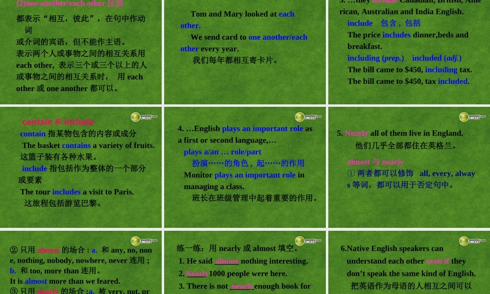 高中英语 Unit 2 Reading课件