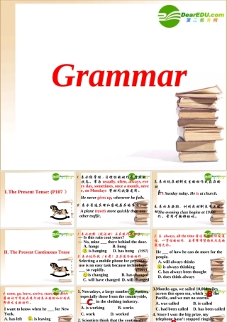 高中英语 M1 Grammar全程课件 外研版必修1 课件