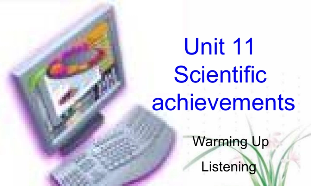 高二英语Unit11复习课件 新课标 人教版 课件