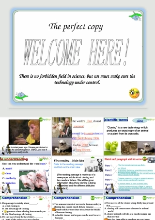 高中英语 模块五第三单元reading公开课课件 牛津版必修5 课件