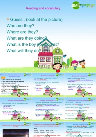 高中英语：Module 3 reading and vocabulary课件外研版必修5) 课件