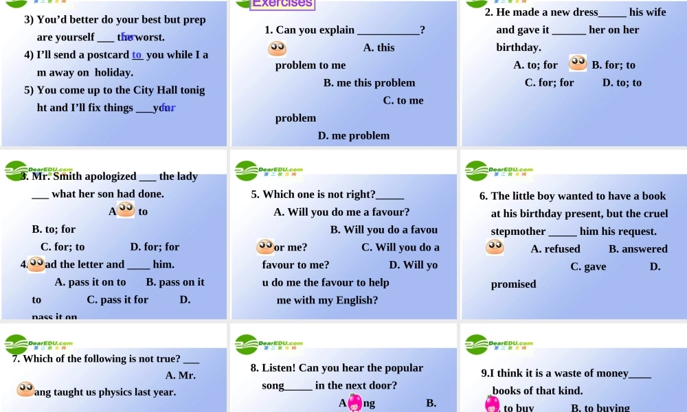 高中英语 Unit4Exploring plants-Grammar课件 新人教选修9 课件