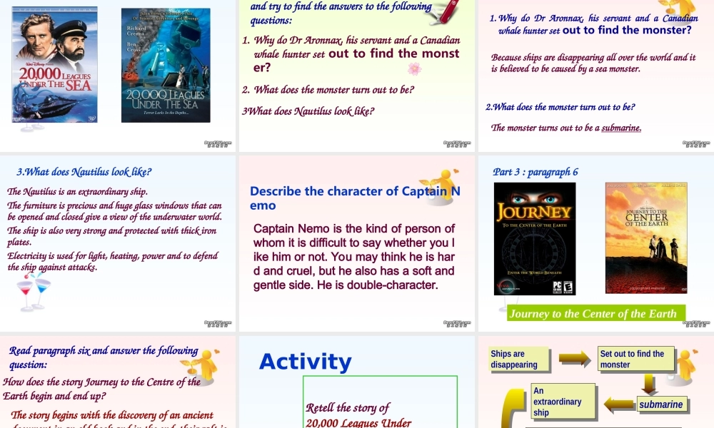 高二英语课件unit12 Fact and fantay reading 课件