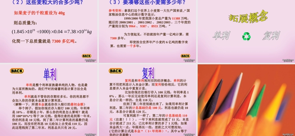 高一数学指数函数的实际应用 苏教版 课件