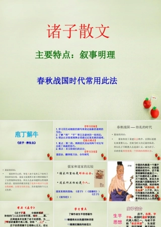 高中语文第四单元创造形象诗文有别庖丁解牛课件1新人教版选修中国古代诗歌散文欣赏 课件