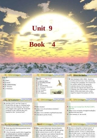 Unit-9-The-Pearl-斯坦贝克