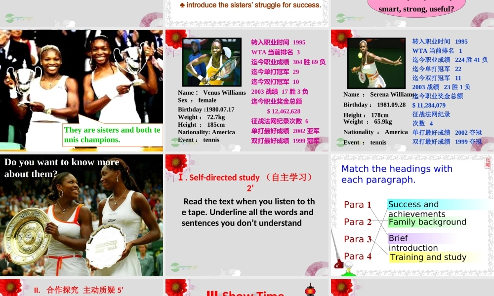 高一英语(unit 2 lesson 3 阅读)课件