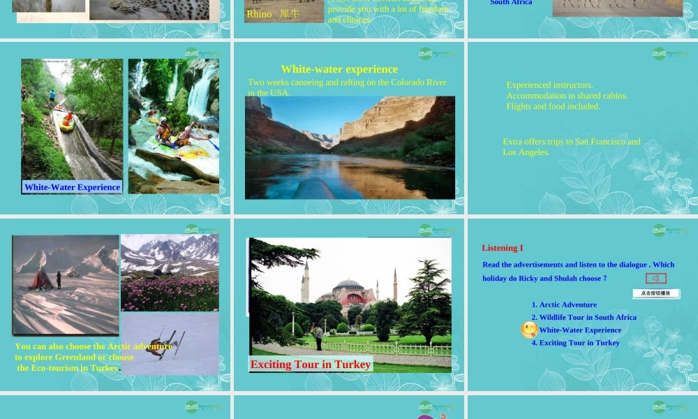 高一英语上学期 Unit8 Communication Workshop & Culture Corner课件 北师大版 课件