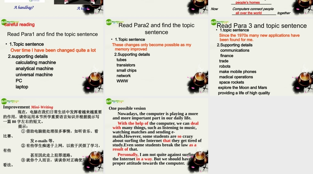 高中英语 p2 warming up and reading课件 新人教版必修2 课件
