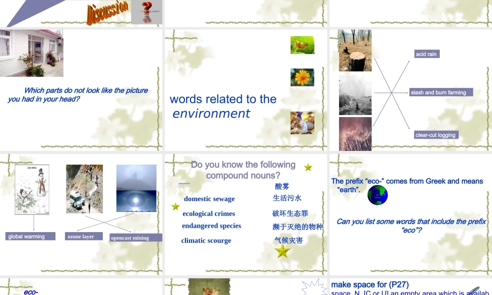 高中英语模块5第二单元word power课件
