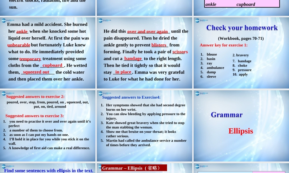 高中英语 Unit 5 Learning abouut language课件 新人教版必修5 课件