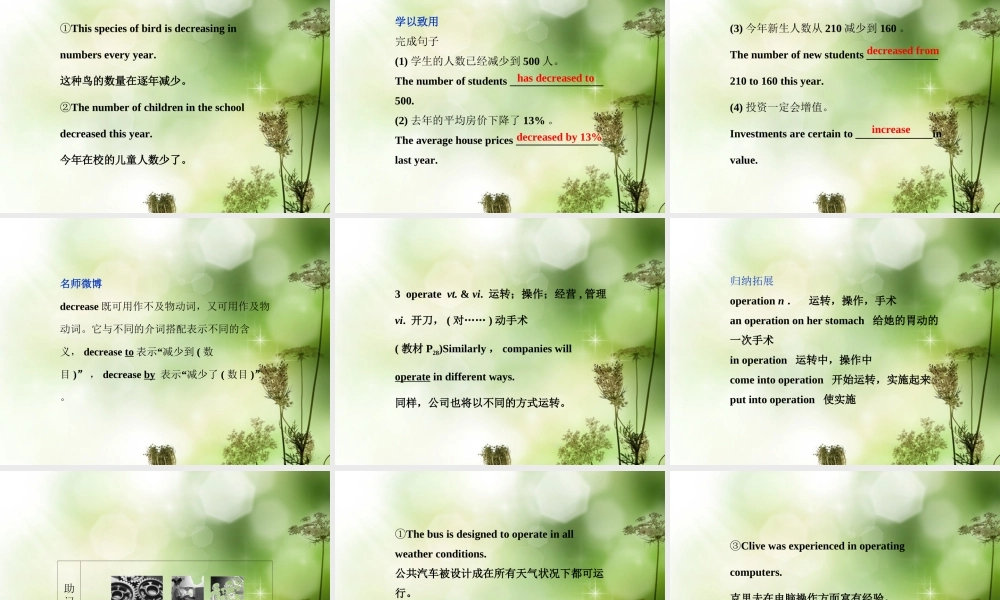 高中英语 Unit14 SectionⅢ Lesson 4，Communication Workshop & Culture Corner精品课件 北师大版必修5 课件