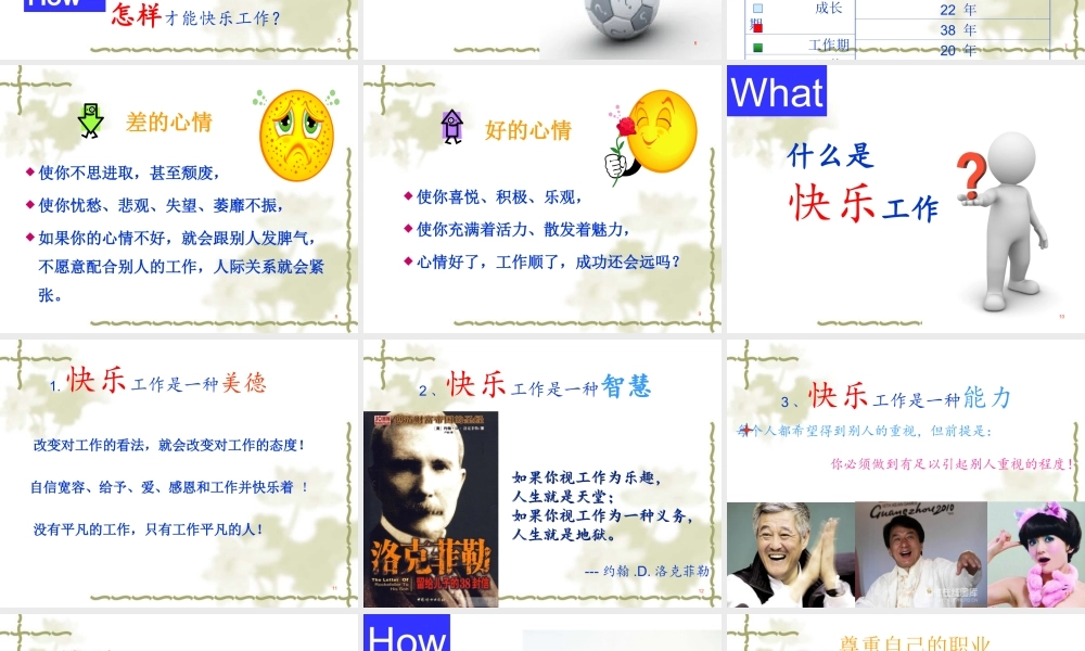 新员工阳光心态培训