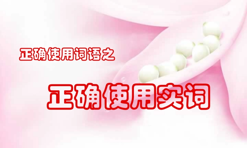 高三语文总复习正确使用实词 人教版 试题