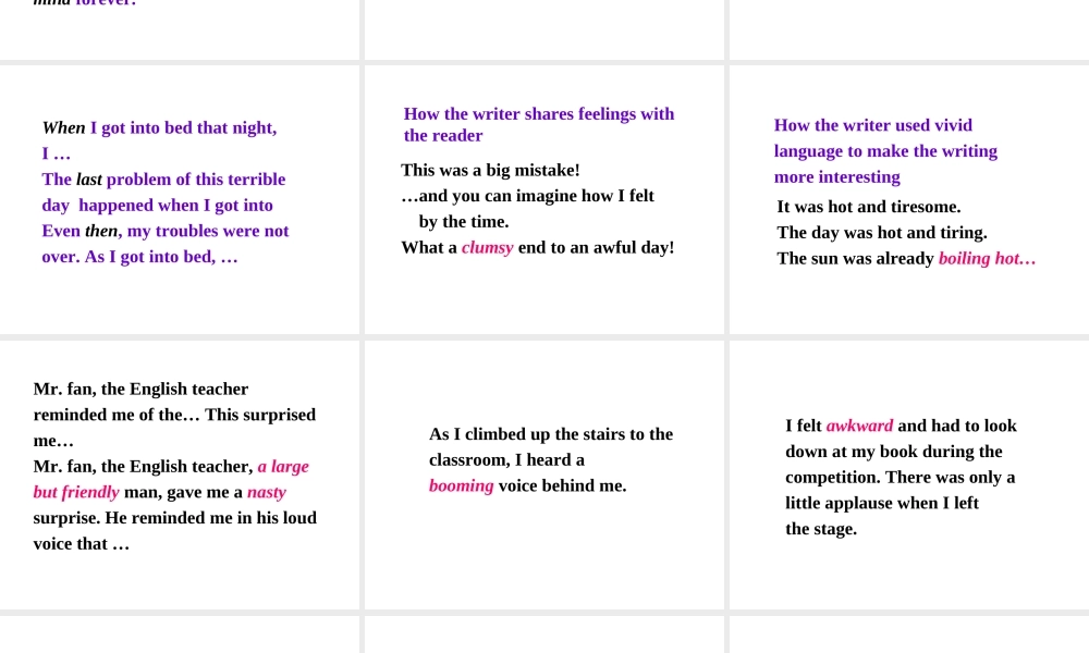 高中英语Unit 16 Communication Workshop课件 北师大版 必修6 课件