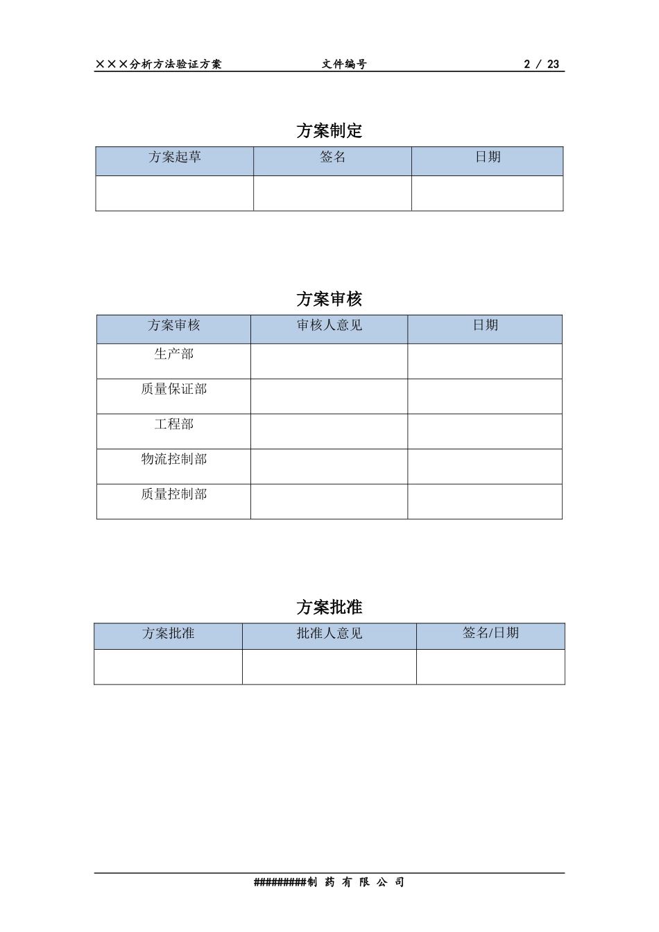 分析方法验证方案模板_第2页