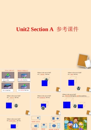 河南省郑州市第九十六中七年级英语 (Unit2 Section A)课件 外研版 课件