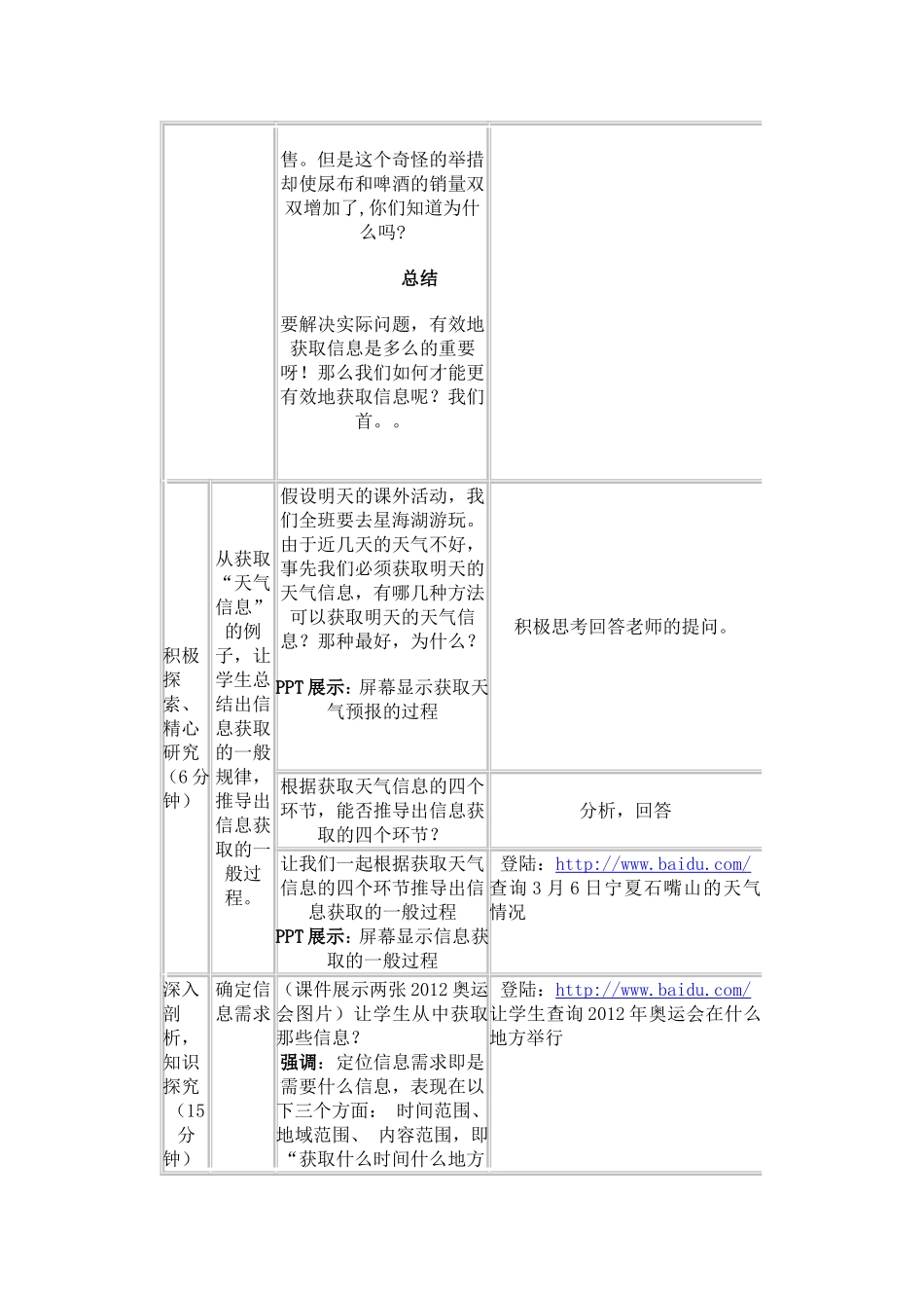 信息获取的一般过程教案._第3页